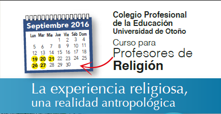 La experiencia religiosa, una realidad antropológica (Curso)