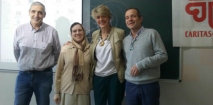 Sensibilización sobre la labor de Cáritas en el colegio Sagrada Familia de Urgel