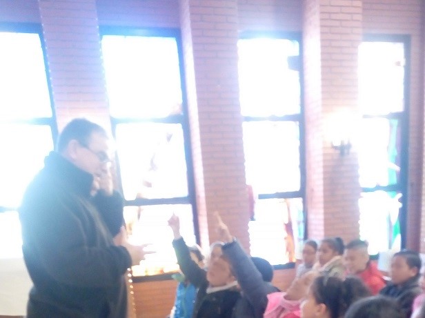 Alumnos del colegio María de Villota visitaron la   parroquia de San Juan de Dios (Villa de Vallecas)