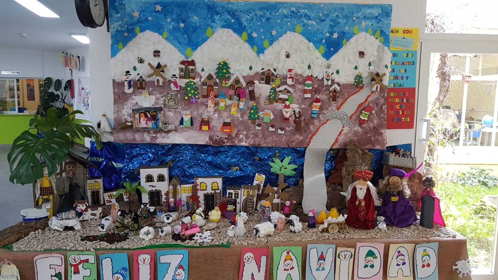 Navidad y belenes en centros educativos de Madrid