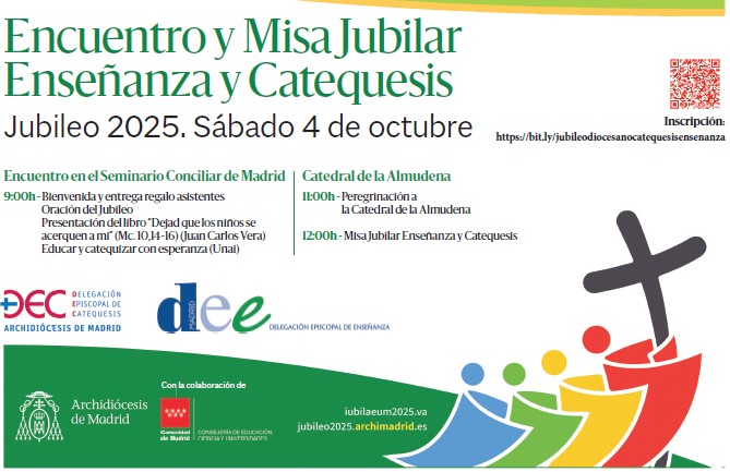 Jubileo Enseñanza-Catequesis y Envío Educadores (4 Oct’25)