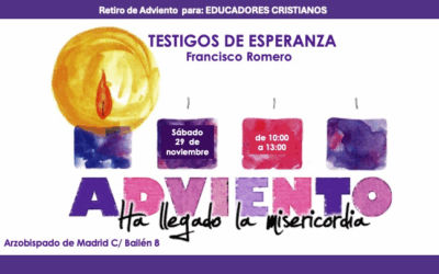 Llega el Adviento. Encuentro para Educadores Cristianos