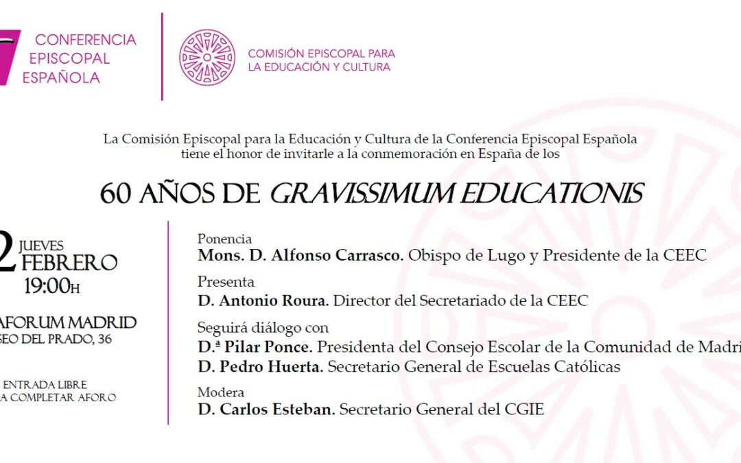 60 Años de Gravissimum Educationis