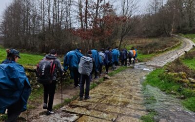 Alumnos de Religión de Madrid hacen el Camino de Santiago