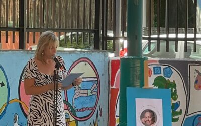 Homenaje a la profesora Leticia de Calle en el CEIP Carmen Iglesias